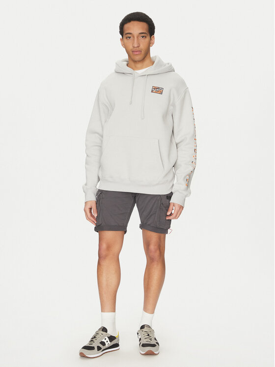 Alpha Industries Alpha Industries Bavlnené šortky Crew 176203 Sivá Slim Fit