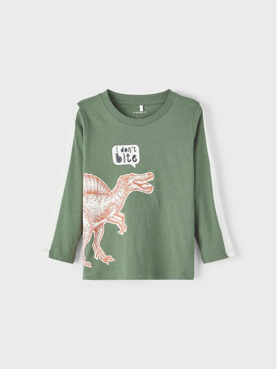 NAME IT NAME IT Blusa 13213233 Verde Regular Fit