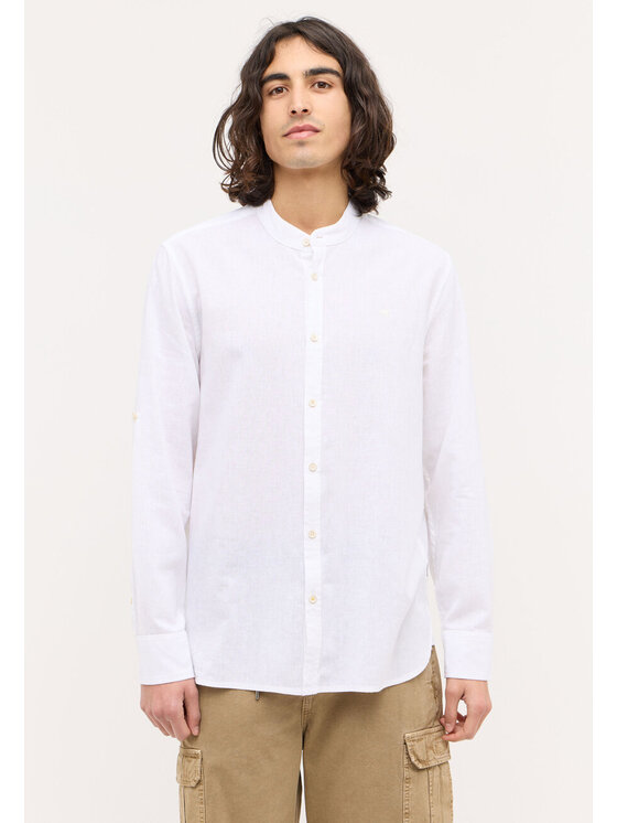 Mustang Mustang Camicia YUMA Bianco Regular Fit