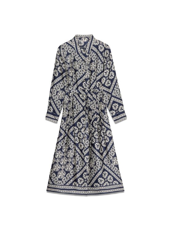 Oltre Oltre Vestito da giorno 7372R004915N0Z4 Blu A-Line Fit