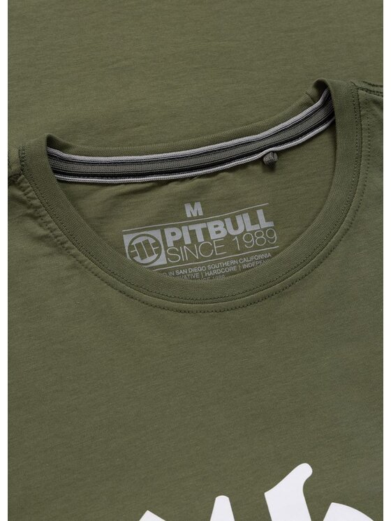 PITBULL PITBULL T-Shirt O'SIDE Zielony Regular Fit
