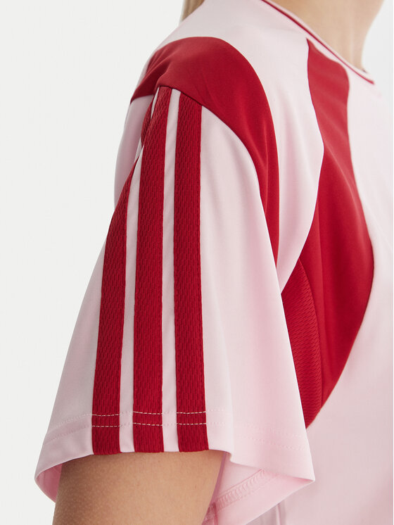 adidas adidas T-Shirt House Of Tiro JY7624 Różowy Regular Fit