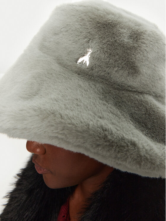 Patrizia Pepe Patrizia Pepe Klobouk Bucket 2F0073/E5T7-S689 Šedá