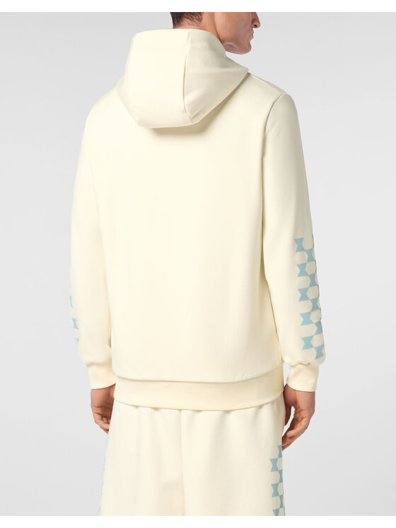 PHILIPP PLEIN PHILIPP PLEIN Felpa 24341 Bianco Athletic Fit