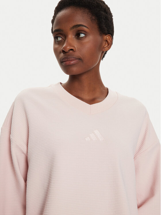 adidas adidas Majica dugih rukava ALL SZN IY6832 Ružičasta Loose Fit