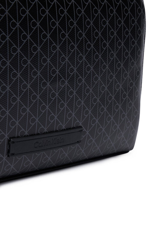 Calvin Klein Calvin Klein Несесер Emblem Aop Coated Pouch W/ Handl LV04D1240G Черен