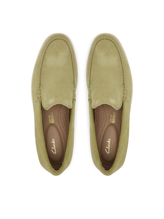 Clarks Clarks Mokaszin Torford Easy 26180893 Zöld