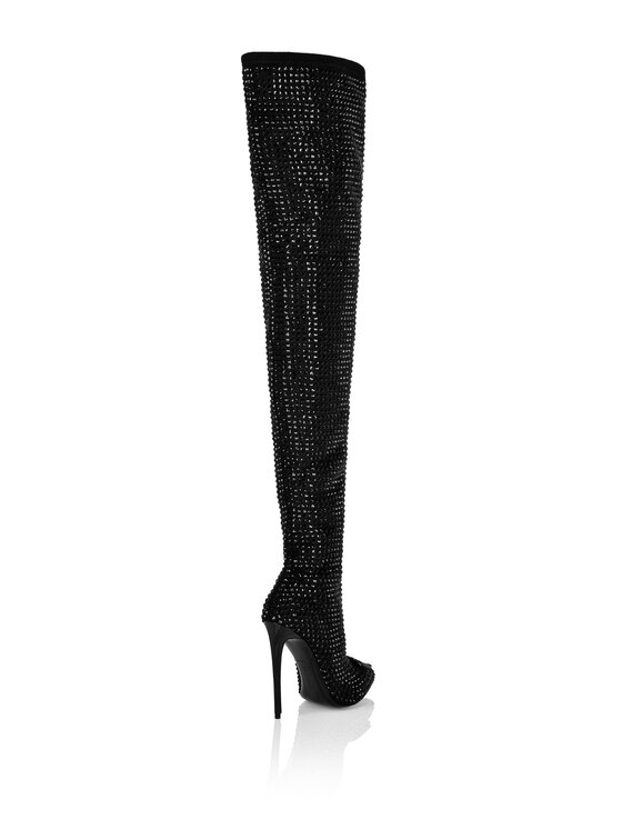 PHILIPP PLEIN PHILIPP PLEIN Kozaki 11499 Czarny
