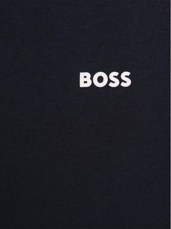 BOSS Boss T-Shirt J25P23 S Granatowy Regular Fit