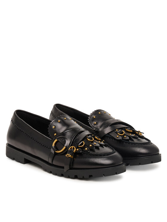 PINKO PINKO Loafersy Nora 08 SD0681P185 Czarny