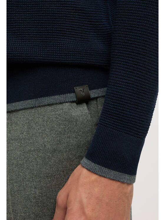 Trussardi Trussardi Kardigan M2418000301N0B1 Niebieski Regular Fit