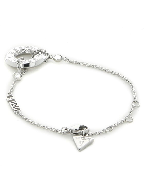 Guess Guess Náramek Just Guess JUBB03 113JW Stříbrná