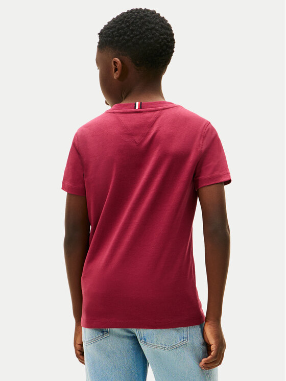 Tommy Hilfiger Tommy Hilfiger T-Shirt Monotype Print KB0KB10051 Κόκκινο Regular Fit