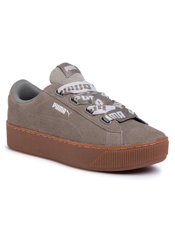 Puma vikky platform gris outlet