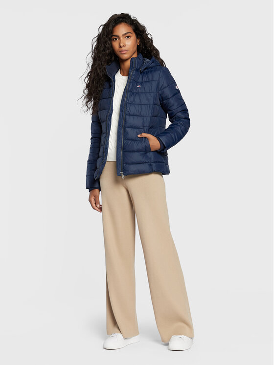 Tommy Jeans Tommy Jeans Télikabát Basic DW0DW13741 Sötétkék Regular Fit