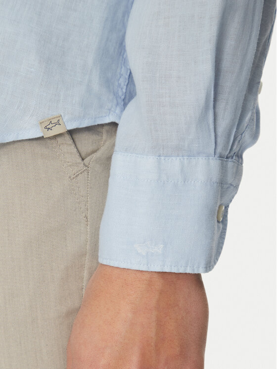 Paul&Shark Paul&Shark Hemd 25413180CF Himmelblau Regular Fit