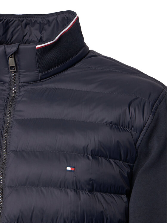 Tommy Hilfiger Tommy Hilfiger Prehodna jakna Mix Media Ess MW0MW41329 Mornarsko modra Regular Fit