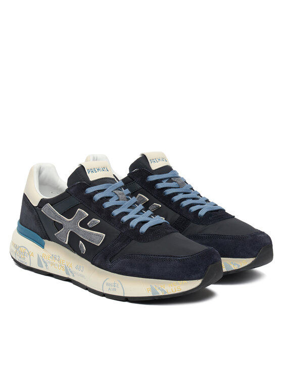 Premiata Premiata Sneakersy Mick Var 7716 Granatowy