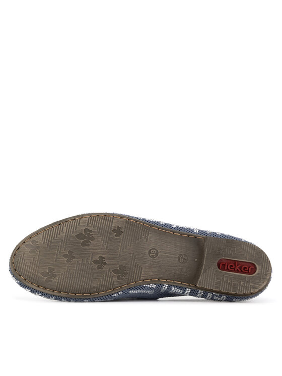 Rieker Rieker Lordsy 51953-12 Niebieski
