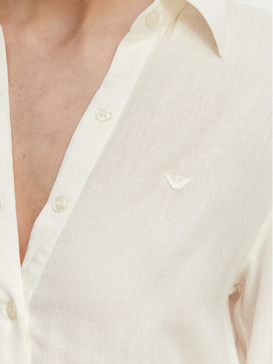 Emporio Armani Emporio Armani Vestito chemisier EW000817 AF20252 U1131 Bianco