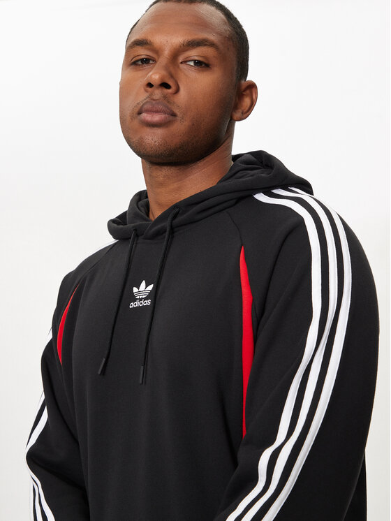 adidas adidas Majica dugih rukava Archive IX9644 Crna Regular Fit