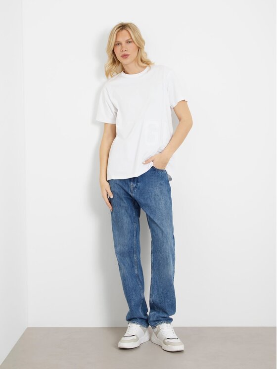Guess Guess T-Shirt 161297 Biały Classic Fit