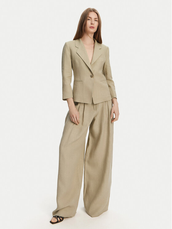 Marella Marella Sacou Biella 2513041062 Bej Regular Fit
