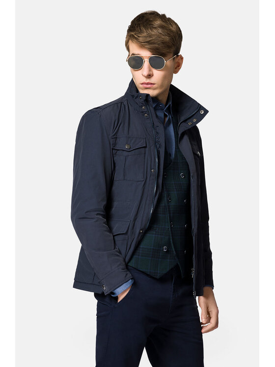 Lancerto Lancerto Kurtka przejściowa Detroit KU131123000009 Granatowy Regular Fit