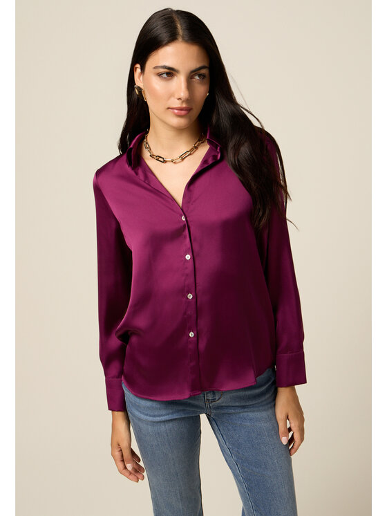 Oltre Oltre Camicia 5374R403016N019 Bordeaux Regular Fit
