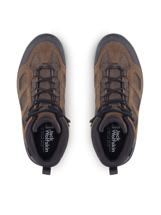 Jack Wolfskin Jack Wolfskin Matkajalatsid Vojo 3 Texapore Mid M 4042462 Pruun