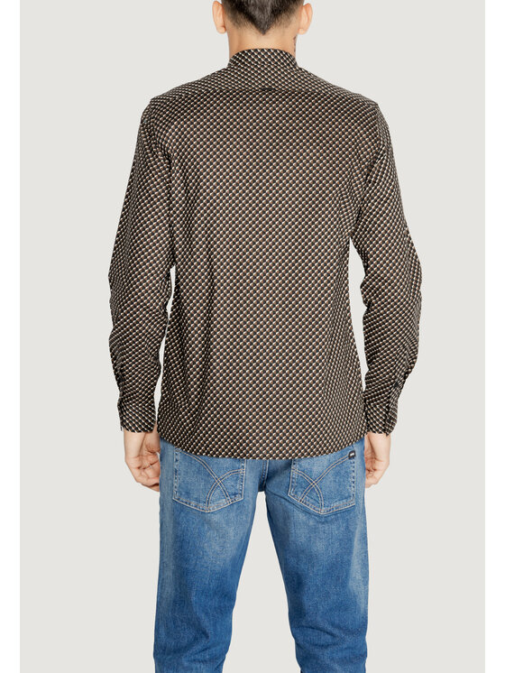 Antony Morato Antony Morato Camicia BARCELONA Marrone To Fit