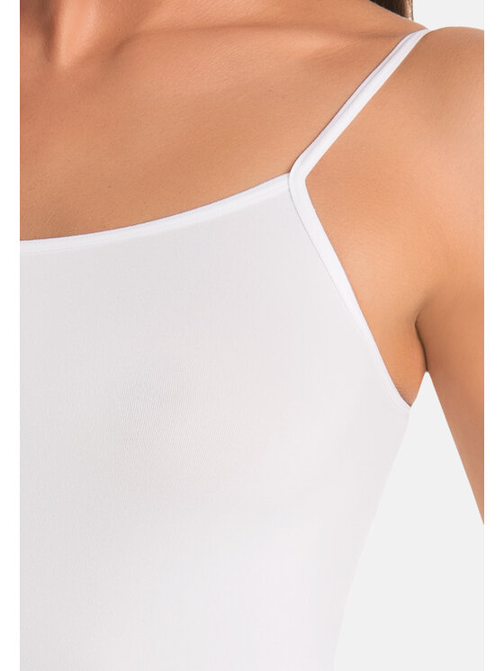 Teyli Teyli Body damskie stringi Goffy Biały