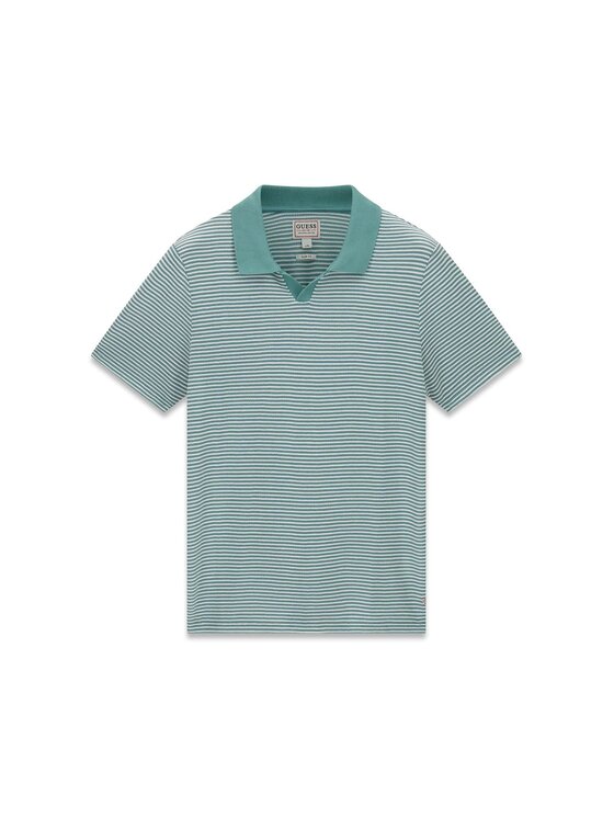 Guess Guess T-Shirt 183297 Zielony Classic Fit