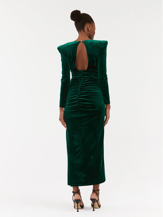 Babylon Babylon Rochie de seară T_S00839 Verde Regular Fit