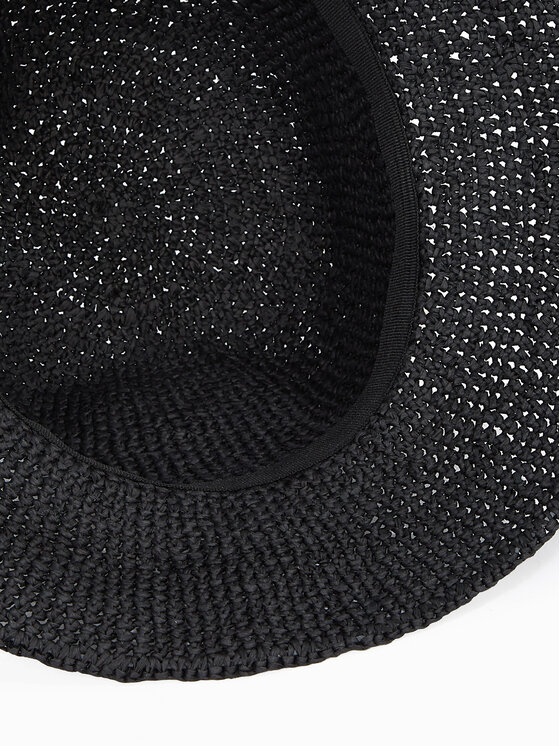 Calvin Klein Calvin Klein Šešir Wide Brim Straw Bucket Hat K60K612914 Crna