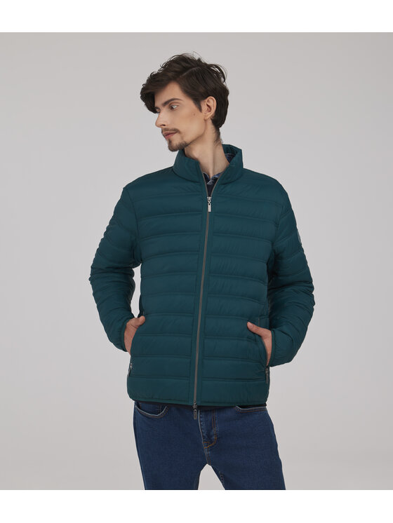 Lee Cooper Lee Cooper Kurtka przejściowa MASON Turkusowy Regular Fit