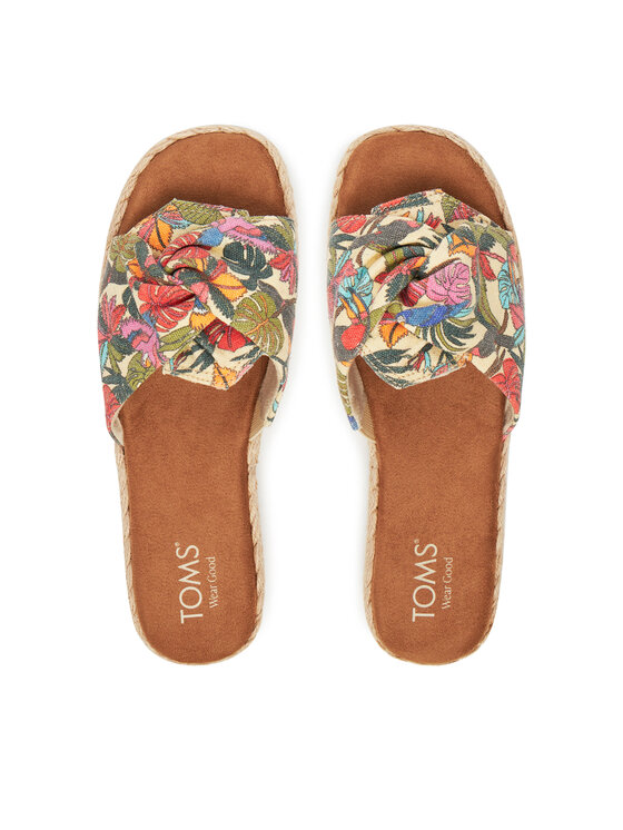 Toms Toms Еспадрильї Abby Slide 10021976 Кольоровий