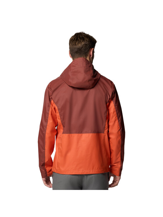 Columbia Columbia Kurtka przejściowa Columbia Pouring Adventure III Jacket Czerwony Regular Fit