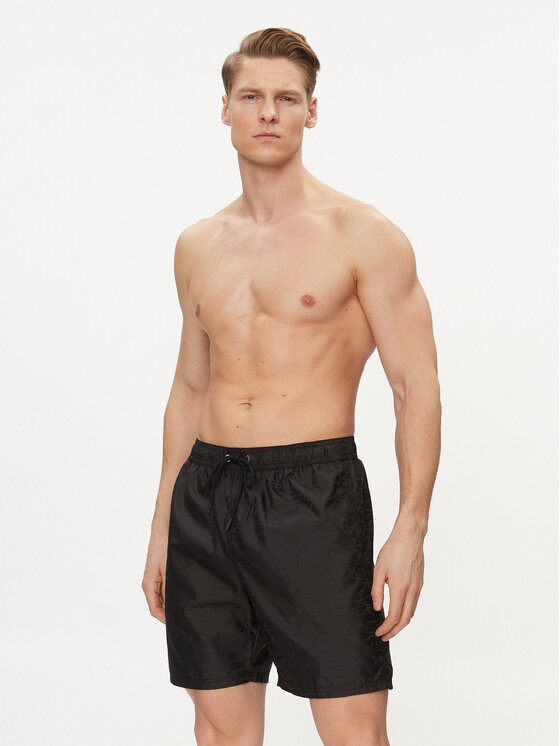 Paul&Shark Paul&Shark Pantaloni scurți pentru înot 24415041 Negru Regular Fit