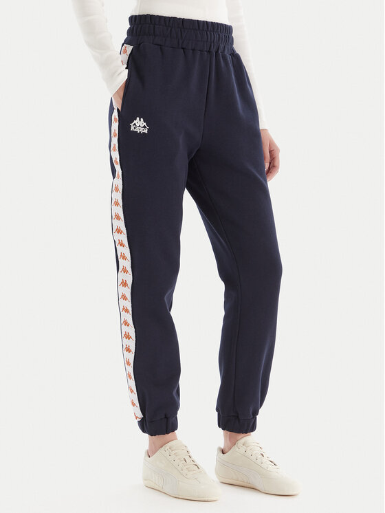 Kappa Kappa Pantaloni da tuta 311M8HW R10 Blu scuro Regular Fit