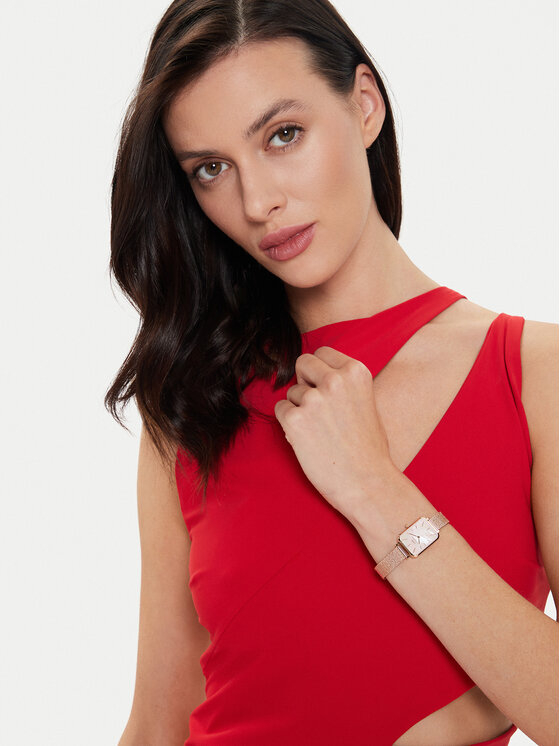 Daniel Wellington Daniel Wellington Sat Quadro Pressed DW00100510 Zlatna
