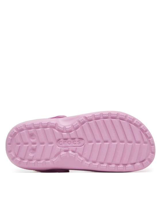Crocs Crocs Klapki Classic Lined Clog 207010 Różowy