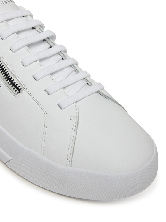 Tommy Hilfiger Tommy Hilfiger Sneakersy Th Court Zip FM0FM05730 Biały