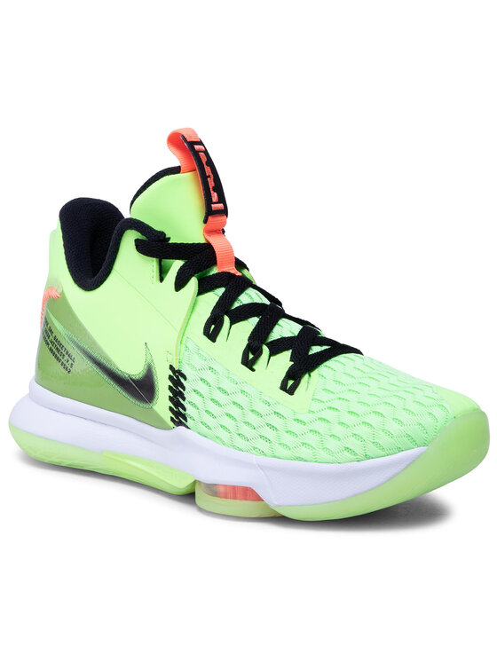 Nike Nike Sneakersy Lebron Witness V CQ9380 300 Zielony