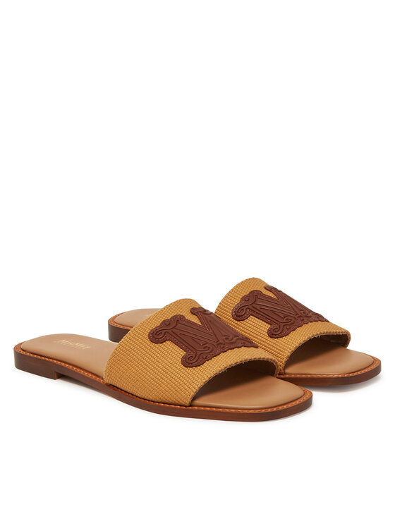 Max Mara Max Mara Шльопанці 2516521019600 Коричневий