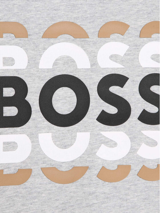 BOSS Boss T-Shirt J25O72 S Grau Regular Fit