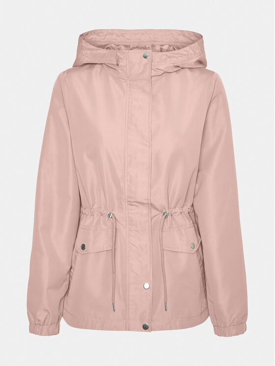 Vero Moda Vero Moda Parka Paisley 10301577 Różowy Regular Fit