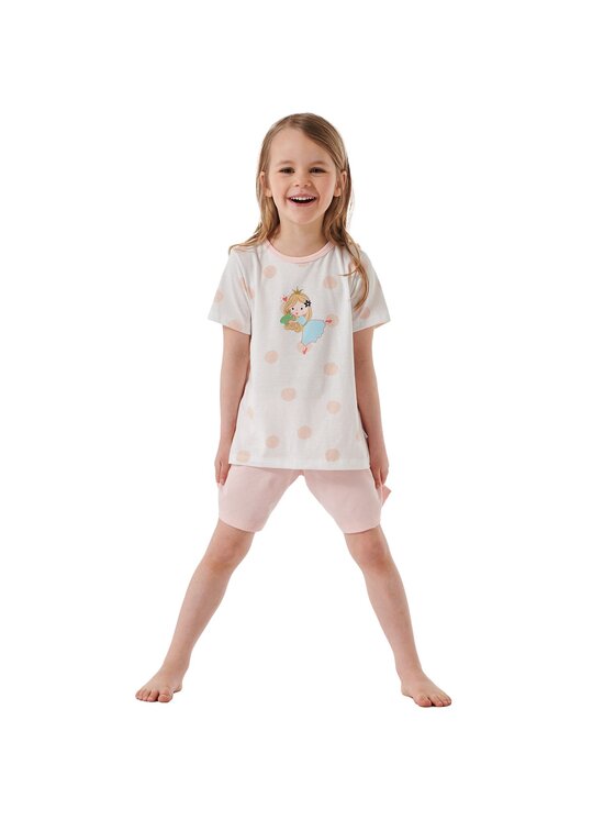 SCHIESSER SCHIESSER Piżama 25060 Różowy Comfort Fit