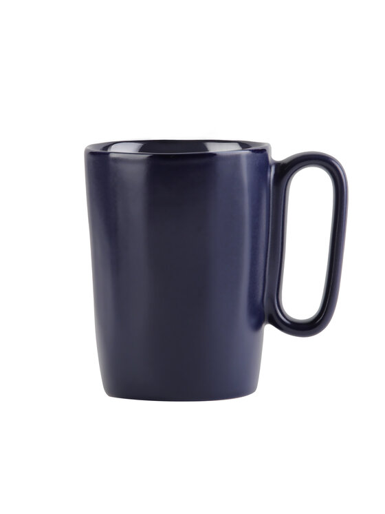Vialli Design Vialli Design Komplet kubków 2 KUBKI CERAM.Z USZKIEM 250ML FUORI GRANAT.30046 Granatowy