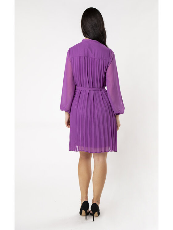 QUIOSQUE QUIOSQUE Sukienka codzienna SWEET DRESS Fioletowy Regular Fit